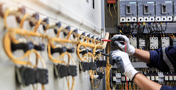 Professional Electrician technician working in Greene, RI